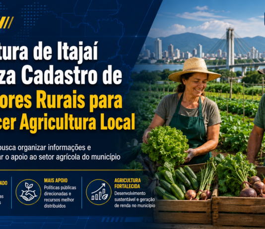 Prefeitura de Itajaí Atualiza Cadastro de Produtores Rurais para Fortalecer Agricultura Local