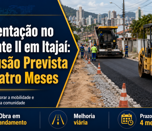 Pavimentação no Brilhante II em Itajaí: Conclusão Prevista em Quatro Meses