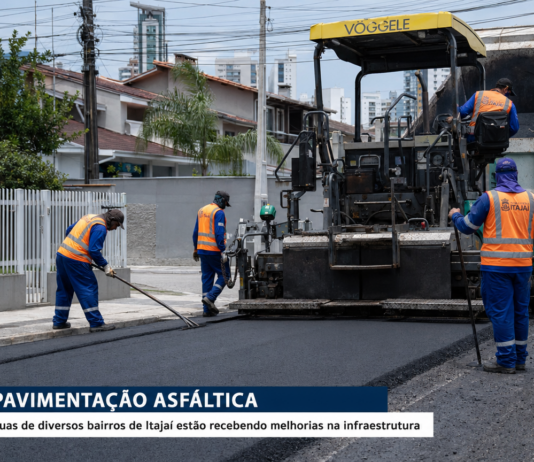 Prefeitura de Itajaí Autoriza Pavimentação da Rua Rodolpho Girardi, Transformando o Brilhante II