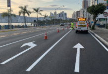 Codetran Amplia Revitalização Viária com Tinta Termoplástica em Itajaí