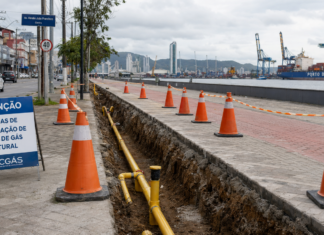 Itajaí Impulsiona Infraestrutura Energética com Avanço na Rede de Gás Natural