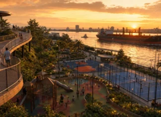 Itajaí ganhará Parque Ecológico Náutico sobre as águas junto à Beira-Rio