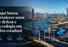 Município participará da SC Expo Defense 2026 e pretende ampliar oportunidades para empresas locais ligadas à inovação, segurança e desenvolvimento industrial.