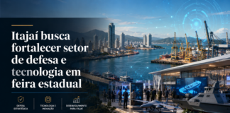 Município participará da SC Expo Defense 2026 e pretende ampliar oportunidades para empresas locais ligadas à inovação, segurança e desenvolvimento industrial.