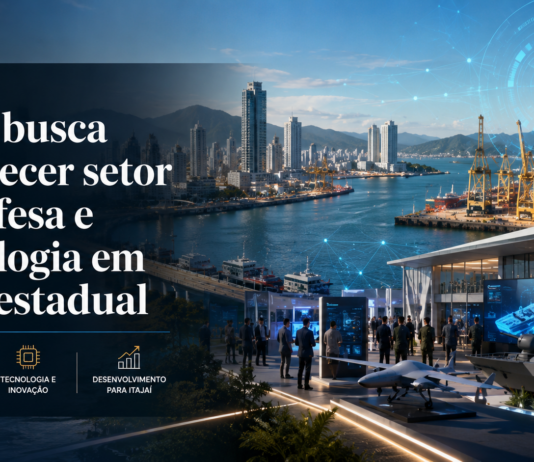 Município participará da SC Expo Defense 2026 e pretende ampliar oportunidades para empresas locais ligadas à inovação, segurança e desenvolvimento industrial.