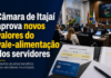 Câmara de Itajaí aprova novos valores do vale-alimentação dos servidores