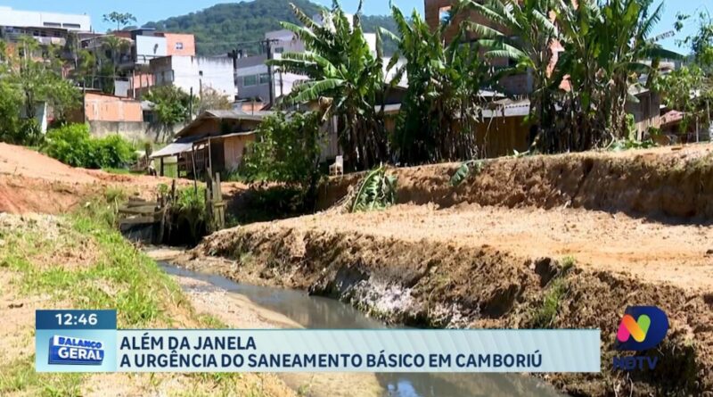 Além da Janela: a urgência do saneamento básico em Camboriú