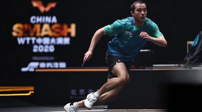 Hugo Calderano no WTT de Montpellier: horário e onde assistir a estreia