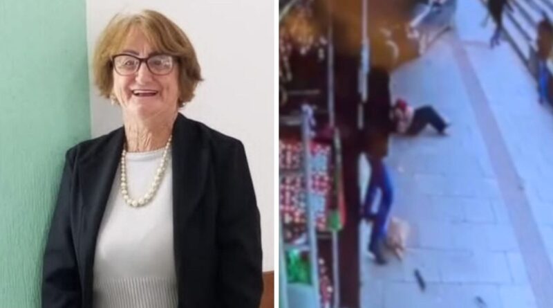 Idosa de 75 anos morre após ser arremessada contra fachadas de lojas por carro desgovernado em calçadão em SC: ‘Disposta e companheira’