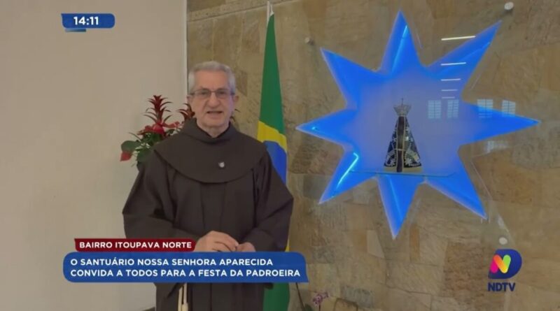 Santuário Nossa Senhora Aparecida convida a todos para a festa da padroeira