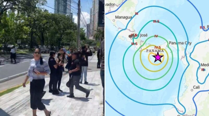 VÍDEO: Terremoto no Panamá assusta moradores após registrar tremores de magnitude 8,0
